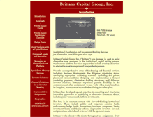 Tablet Screenshot of britcap.com